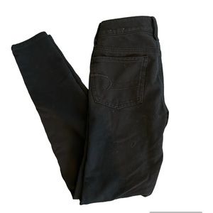American Eagle Outfitters Black Super Stretch Jegging size 0